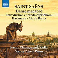 Fanny Clamagirand, violon et Vanya Cohen, piano