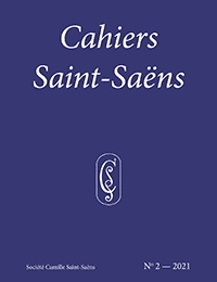 Cahier Saint-Saens N°2