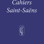 Première page des Cahiers Saint-Saëns n°3
